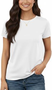 Premium <b>Combed</b> Cotton Womens Tshirt Designed With Classic Simplicity And Versatile Appeal - Product Image 2