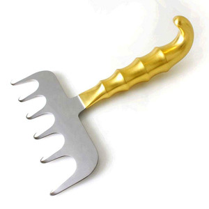 Yancoskie retractor, 19cm abdominoplasty tool, 6 prong <b>hook</b>, <b>plastic</b> surgery instrument, stainless steel tissue retractor - Product Image 2