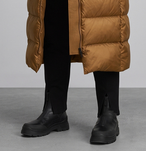 Veste longue matelassée épaisse et chaude pour homme, grande taille, style décontracté, fermeture éclair, coupe ample - Product Image 6
