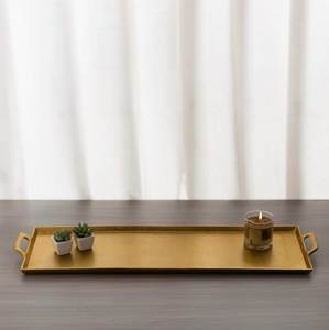 Bandeja de Servicio de Latón para Exportación, Plato Decorativo de Metal Premium para Hoteles Internacionales, Restaurantes, Empresas de Catering, Bodas y Eventos - Product Image 4