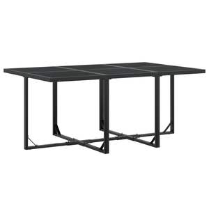 Conjunto de Comedor para Jardín en Negro - Product Image 3
