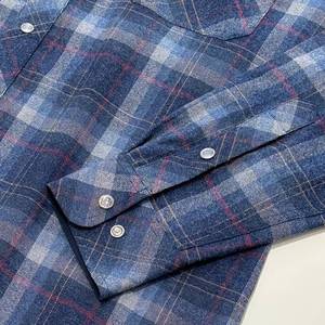 Chemise à carreaux en flanelle brossée pour homme, avec poches, manches ajustables, idéale pour l'hiver - Product Image 6