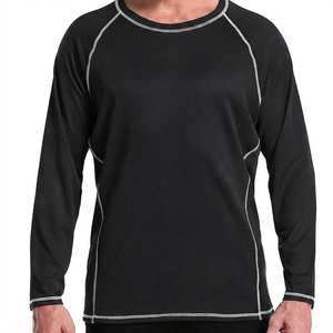 Chemise de surf à manches longues pour garçons, blanche, à séchage rapide, protection UV, écologique, antibactérienne, manches longues, polyester, pour adultes - Product Image 2