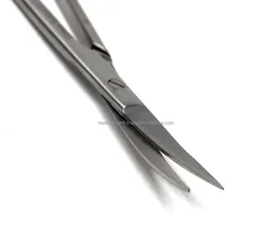 Tijeras de Disección TC SuperCut Kelly Curvas de Acero Inoxidable con Carburo de Tungsteno de 6.25'' con Una Hoja Dentada, Instrumento Quirúrgico con Certificación CE - Product Image 3