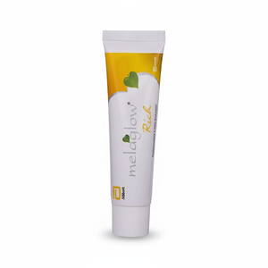Crème riche Melaglow pour éclaircir et illuminer la peau, crème pour le visage contre la pigmentation et pour la restauration de l'éclat, tube de 20 grammes - Product Image 3