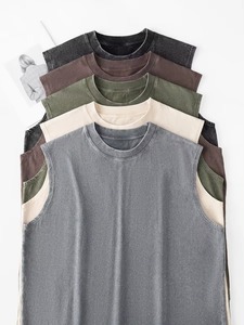 Chaleco Deportivo sin Mangas para Hombre, 100% Algodón, para Fitness, Culturismo, Verano, Running, Entrenamiento, Gimnasio, Transpirable, 2026 - Product Image 3