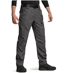 Wholesale High Quality Polyester Custom Logo Men's Work Cargo Pants for Men - Product Image 1