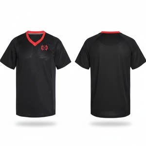 Camiseta de Rugby Personalizada con Logotipo y Color, Talla Grande, Malla Transpirable, Manga Corta, en Oferta - Product Image 1