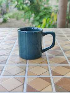 <b>Ceramic</b> <b>Mugs</b> Set of Five Colorful Coffee Cups Minimalist Design Round Shape <b>for</b> Daily Use - Product Image 3