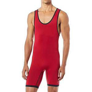 Combinaison de lutte pour adultes sur mesure, grandes tailles, avec logo sur le devant, uniforme de lutte extensible pour la musculation - Product Image 4