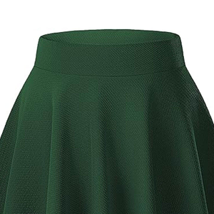 Jupe de course taille haute pour femme avec short intégré, tissu extensible à séchage rapide, vêtements de sport pour la gym - Product Image 6