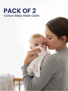 Juego de Regalo Polka Tots Little Treasure, 6 Piezas, Toalla con Capucha de Muselina de Algodón para Bebé, Estampado de Flamencos y Corazones, Suave para Recién Nacidos - Product Image 4