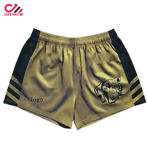 Breathable Sublimation Sportswear Men Two Tone Footy Shorts Custom Rugby Footy Shorts Fashion for Man with <b>cheap</b> price - Product Image 1