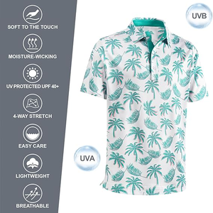 Polo de golf personalizado de última moda, de alta calidad, con material puro y personalizado para hombre, de alta calidad. - Product Image 2