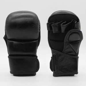 Gants de Sparring MMA et Muay Thai Professionnels de Haute Qualité pour Hommes – Anti-Humidité, Respirants, Antidérapants avec Fermeture Auto-Agrippante - Product Image 5