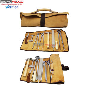 Professional Horse Farrier <b>Tool</b> Kit Complete Hoof Care Grooming Set Shoe <b>Puller</b> Hoof Nipper Rasp Trimmer Reusable Stainless - Product Image 4