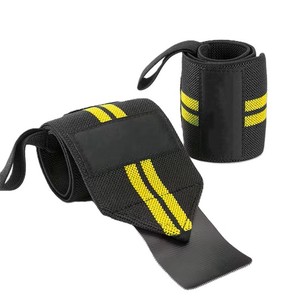 Bandes de soutien respirantes pour poignets avec fermeture auto-agrippante, protection et compression pour la musculation et l'entraînement physique - Product Image 2