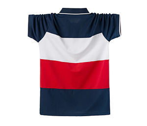 เสื้อโปโลชาย ทนทาน ใส่สบาย เหมาะสำหรับใส่ในชีวิตประจำวันและตามเทรนด์แฟชั่นสมัยใหม่ ผลิตจากเส้นด้ายย้อมสี - Product Image 2