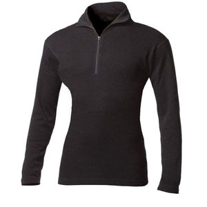 Camiseta de Ciclismo Solarwool Personalizada de Manga Larga con Cierre de Cremallera, de Lana Merino para Mujer - Product Image 4