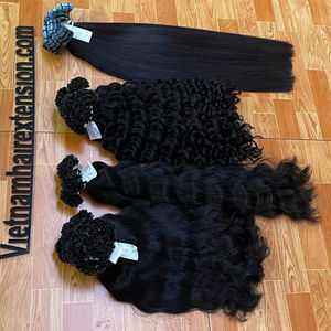 Cheveux vierges humains de haute qualité, ondulés, 100% Remy, extensions de cheveux du Vietnam - Product Image 1