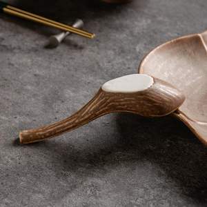 Cuchara Redonda Elegante de Melamina Mate para Arroz, Sopa, Fideos, Cereales, Postre, Hot Pot, Irrompible, Reutilizable, Vajilla para Restaurante - Product Image 4