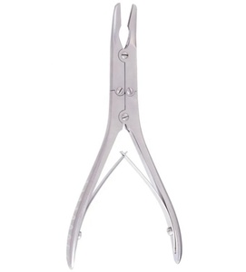 Pinzas Ruskin Liston para cortar huesos, de acero inoxidable, instrumento quirúrgico ortopédico manual, certificado CE Clase I, en venta. - Product Image 1
