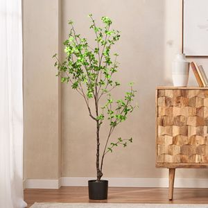 Albero Artificiale di Enkianthus da 59 Pollici, Grande Decorazione per la Casa e Regalo di Benvenuto, Piante di Alta Qualità - Product Image 5