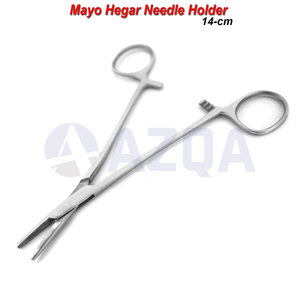 Stainless Steel Mayo Hegar Needle <b>Holder</b> Locking Forceps Premium Dental Surgical Veterinary Instrument - Product Image 3