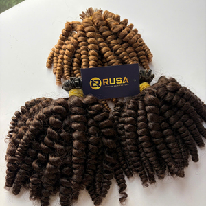 Extensiones de Cabello Humano Vietnamita Virgen de Primera Calidad con Punta Plana y Queratina, Color Personalizado - Product Image 1