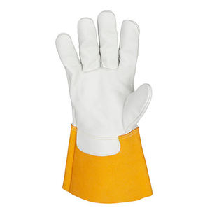 Gants de soudage en cuir de sécurité industrielle, résistants au feu, respirants, écologiques, compatibles écran tactile, pour travaux TIG MIG en extérieur - Product Image 4
