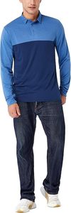 Mens Quick Dry Golf <b>Shirts</b> Casual Athletic Stretch Sports Polo <b>Collared</b> <b>T</b>-<b>Shirts</b> - Product Image 4