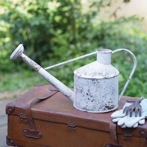 Arrosoir de jardin en métal galvanisé, grande capacité, pour arroser les fleurs, les plantes et les herbes dans le jardin domestique - Product Image 4