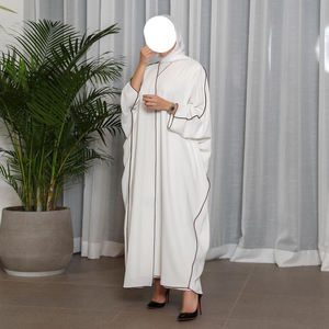 OEM Meilleures ventes : Abaya plissée style Kaftan, Robe marocaine, Robe arabe pour femme, Robe de soirée modeste pour musulmanes de Dubaï, Vêtement islamique modeste - Product Image 2