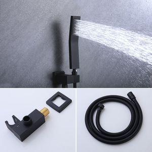 Set Combo doccia a pioggia da 12 pollici con doccia a mano per accessori bagno di qualità per doccia - Product Image 5