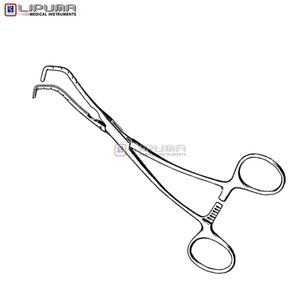 BECK <strong>Clamp</strong> 7.25'' 18.5cm <strong>Pediatric</strong> <strong>Neonatal</strong> Cardiovascular Medic Instrument Atraumatic Aorta Beck Infant Aorta <strong>Clamp</strong> Manual MOL - Product Image 6