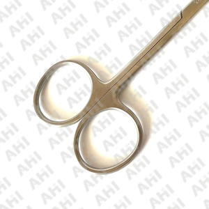 Ciseaux chirurgicaux manuels AHI de haute qualité, 18 cm, en acier inoxydable allemand, certifiés CE, réutilisables - Product Image 3