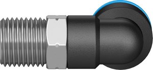 Pneumatic Threaded Coupler Straight Connector Black Blue <b>Dust</b> <b>Cap</b> Air Pipe Fitting for Automation Equipment - Product Image 5