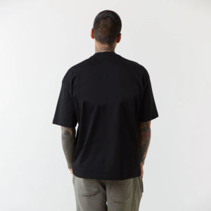 T-shirts OEM de haute qualité pour hommes, grandes tailles, surdimensionnés, de créateur, en tissu épais, mode personnalisée, fabrication de luxe - Product Image 6