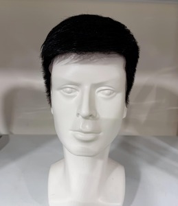 Export Quality <b>Men</b> Hair System Human Hair Toupee Natural Hairline Lace Base Non Surgical Replacement <b>Wig</b> Available For Sal - Product Image 2