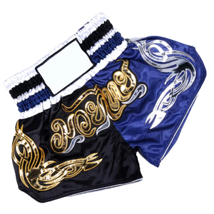 Shorts de Muay Thai Personalizados al por Mayor con Logotipo para Clubes - Transpirables, Elásticos, de Secado Rápido, Unisex, para Adultos, para Boxeo y Artes Marciales - Product Image 4