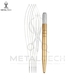 Kit d'outils pour extensions de cheveux, pinces à extensions de cheveux en acier inoxydable, aiguilles, crochet de tirage, accessoires professionnels pour salon de beauté - Product Image 4