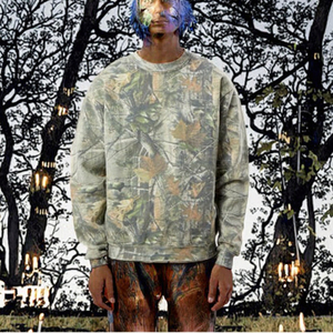 Custom Towel Embroidery Sweatshirt 420 GSM Heavyweight Cotton Fleece Oversized Boxy Fit Crewneck Unisex <b>Pullover</b> Sweatshirt - Product Image 3