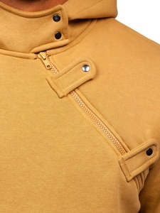 Venta al por mayor Slim Fit Soft Cotton Fleece Quarter Zip Hoodies para hombres y mujeres Streetwear Impresión digital para el invierno - Product Image 6