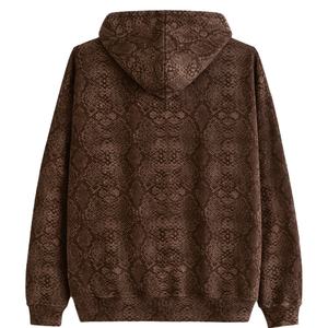 Sudaderas con Capucha Extra Grandes de Lujo Personalizadas con Textura, MOQ Bajo, Venta al por Mayor, Ropa Urbana de Felpa, Fabricante Mayorista de Marca Privada - Product Image 6