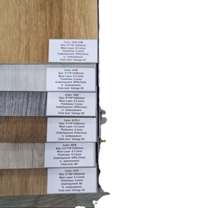 พื้นไวนิล SPC กันน้ำกันรอยขีดข่วนล็อกง่ายการเก็บความอบอุ่นเหมาะสำหรับโครงการในบ้านและเชิงพาณิชย์ - Product Image 5