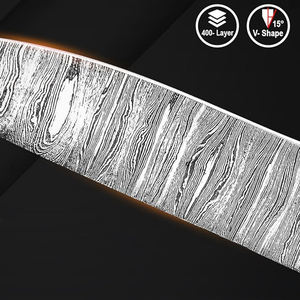 Juego de Cuchillos de Cocina de Acero de Damasco, Colección Profesional de Cuchillos para Cocina, para Hoteles, Restaurantes, Uso Culinario y Doméstico - Product Image 3