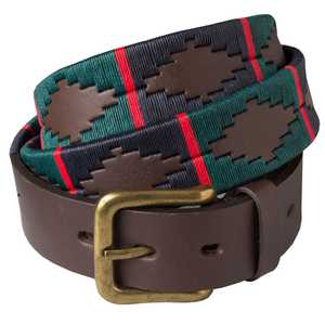 Ceinture Polo en Cuir Véritable avec Logo Personnalisé, Ceinture Gaucho en Cuir Véritable Cousue à la Main pour Hommes, Fournisseur en Gros OEM Sacs et Étuis LPB-0048 - Product Image 2
