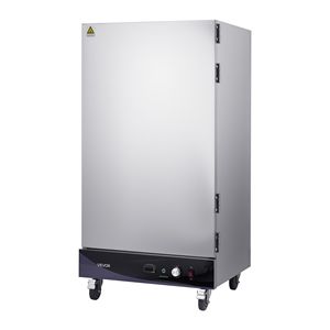 Scaldavivande Elettrico Commerciale a 8 Livelli in Acciaio Inossidabile con Vassoio Raccogli-Acqua, Porta Singola e Ripiani Regolabili - Product Image 1