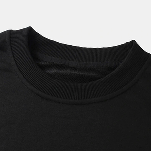 Sweat-shirt en coton à manches longues pour homme, logo personnalisé de haute qualité, respirant, durable, vêtement décontracté, sweat-shirt uni pour femme - Product Image 3