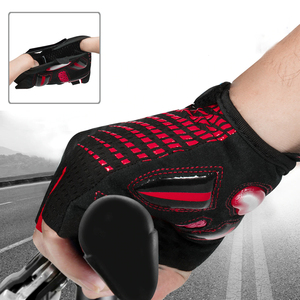 Anti <b>Slip</b> Shock-absorbing Breathable Comfortable Custom <b>Half</b> Finger Cycling Gloves Custom Wholesale Rate OEM 2026 Gloves - Product Image 6